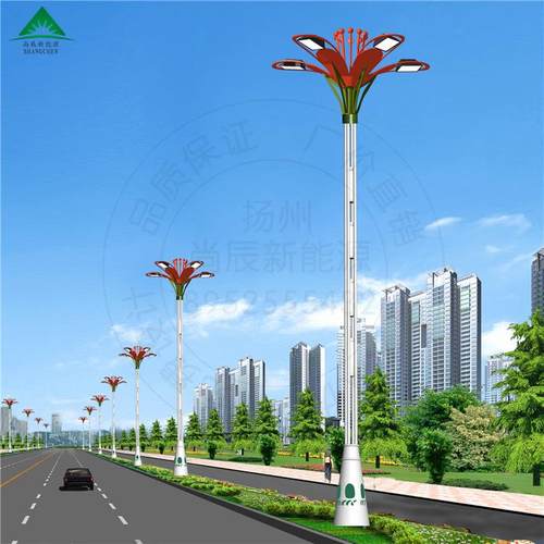 LED玉兰灯户外照明广场照明八叉九火玉兰灯来图来样可制厂家直销