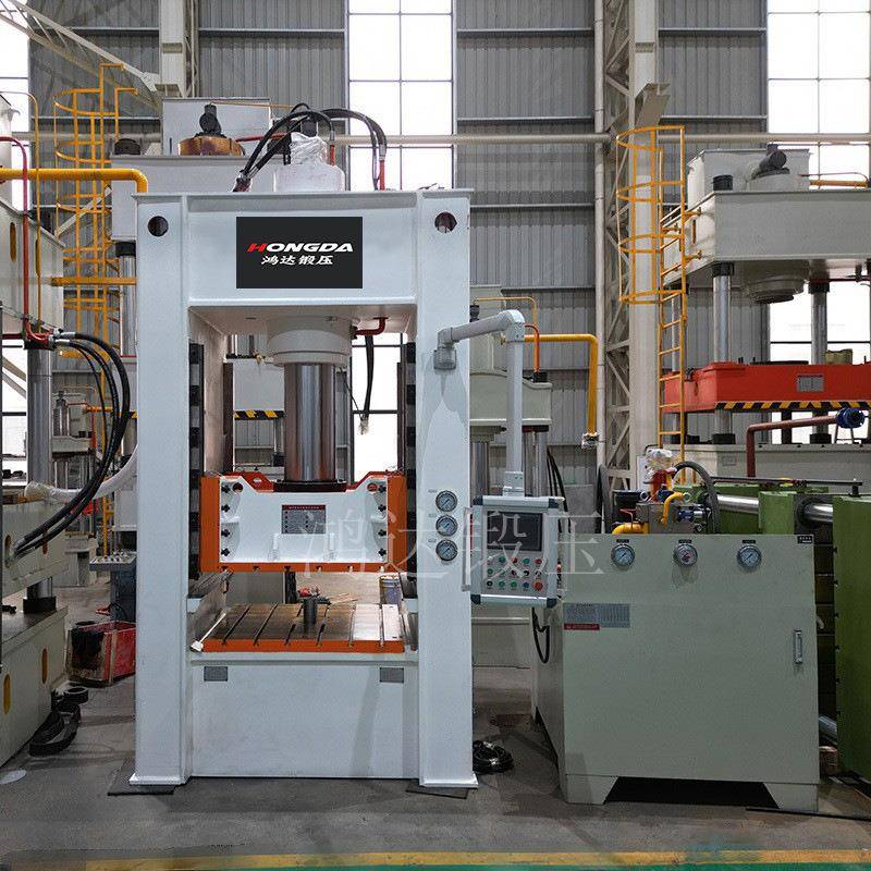 门框压花机2000吨框架油压机开口式液压机门面门板压花机