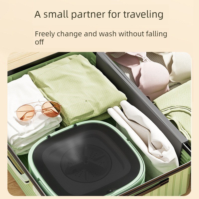 采购产品专门用于洗涤内衣和内衣的小型洗衣机,自动学生聚会迷你