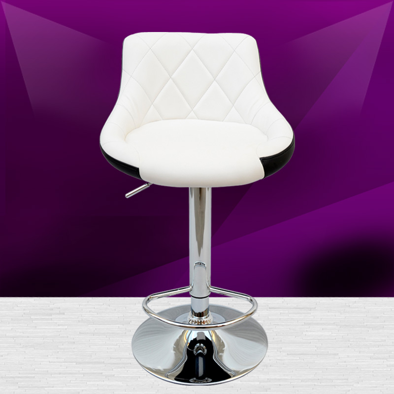 欧式简约时尚吧台椅前台酒吧椅子升降高脚吧凳子高脚椅美甲凳椅