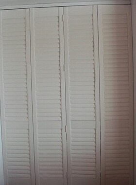 【实木透气门】活动百叶门实木百叶窗透气百叶窗Y百叶折叠门