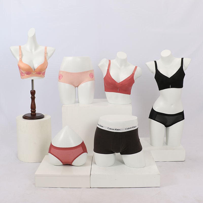 服装店内c衣模特道具全身女泳衣模特心型内裤假人胸模半身模特