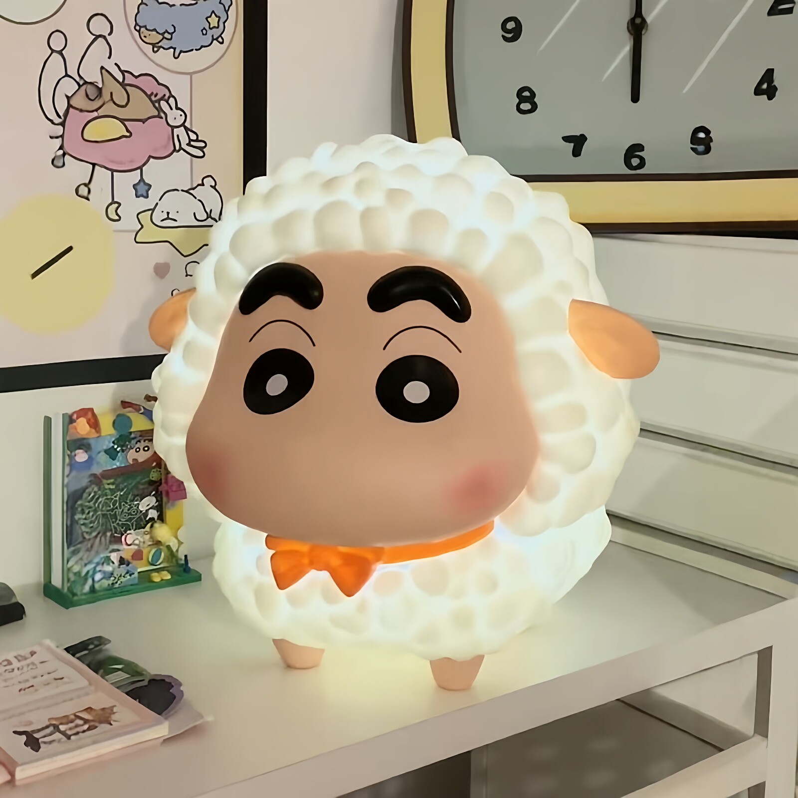 绵羊小新小夜灯卧室睡眠