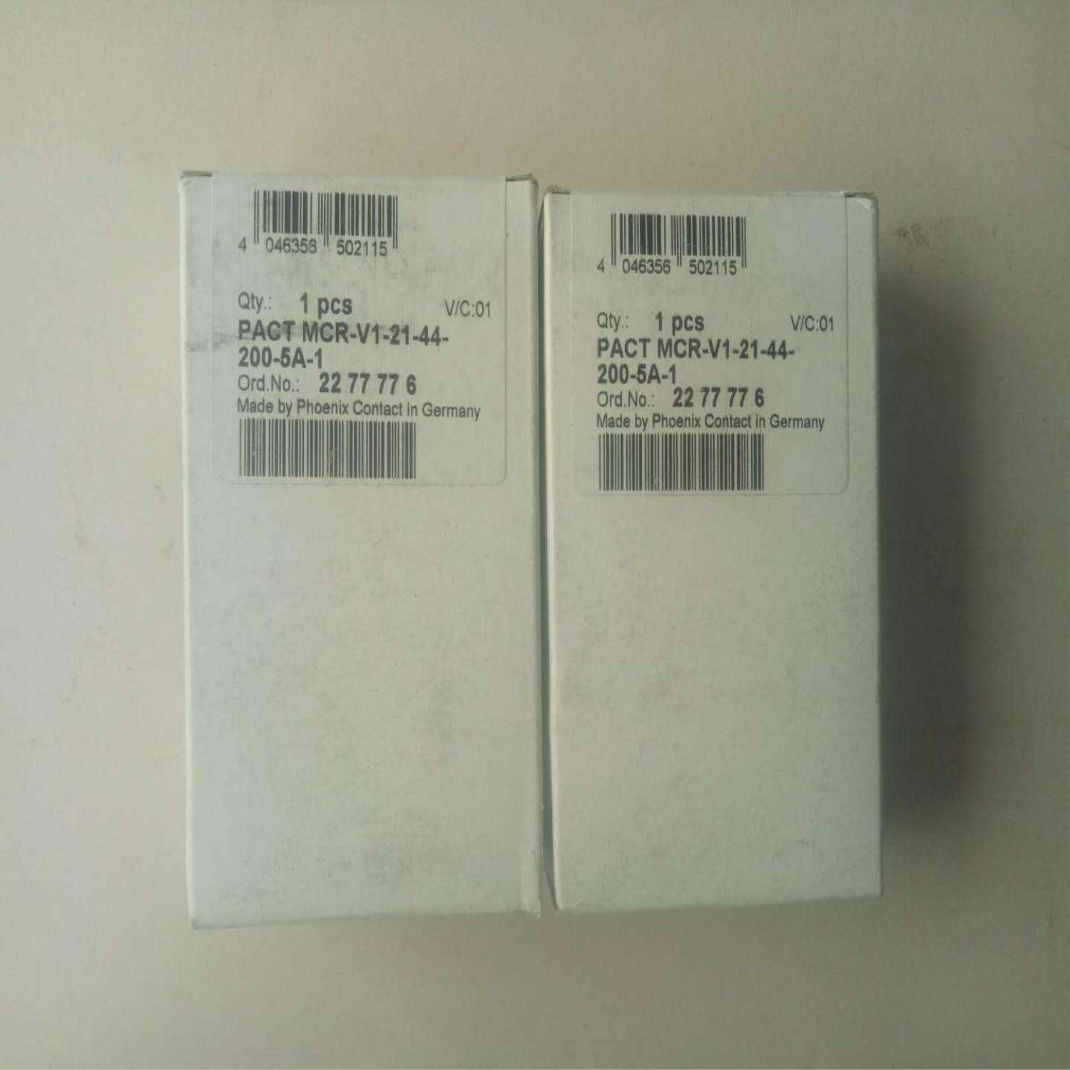 菲尼克斯电流互感器 - PACT MCR-V1-21-44-200-5A-1 - 2277776