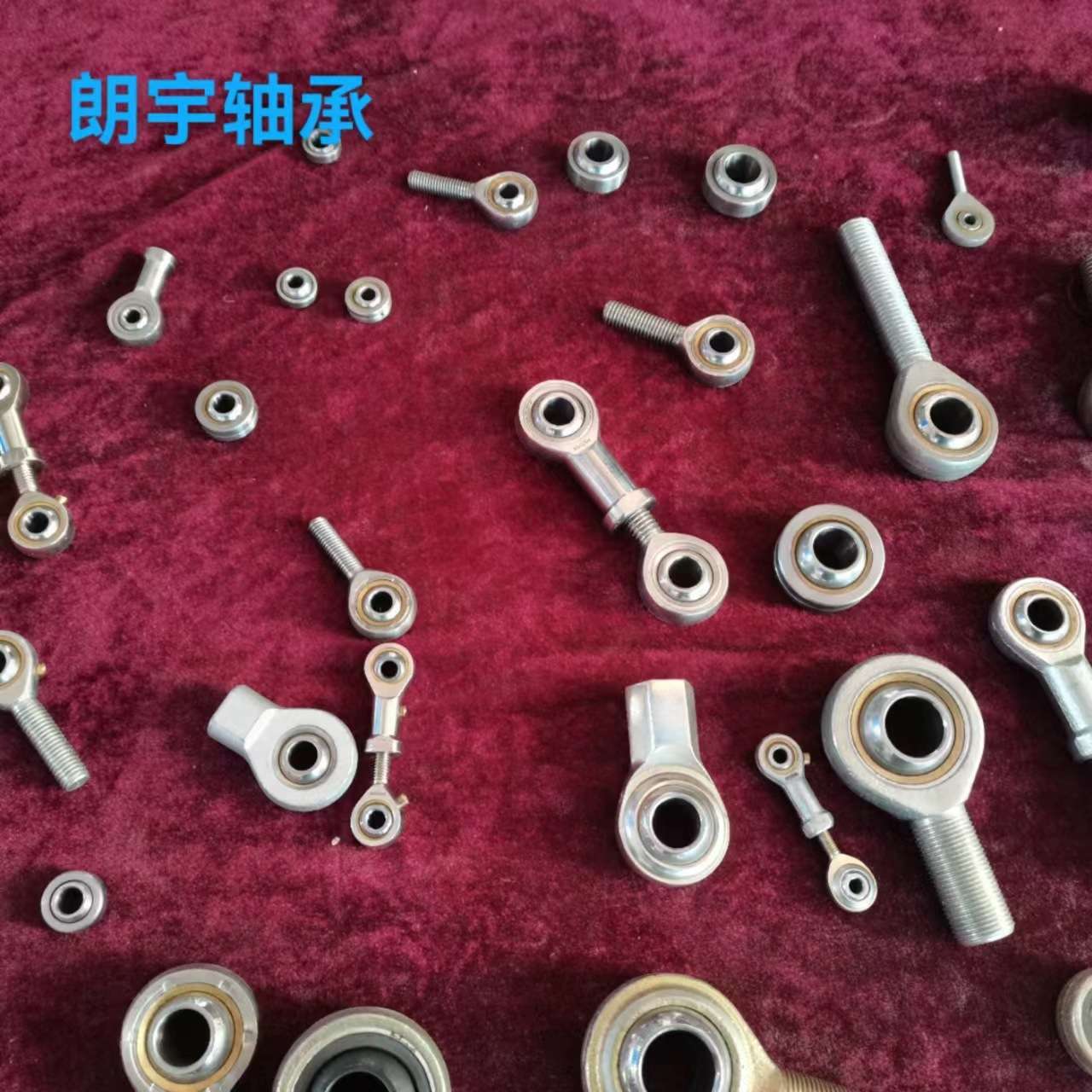 杆端关节轴承自润滑SA30T/K SA35T/K SA40T/K带高强度六角锁紧螺S