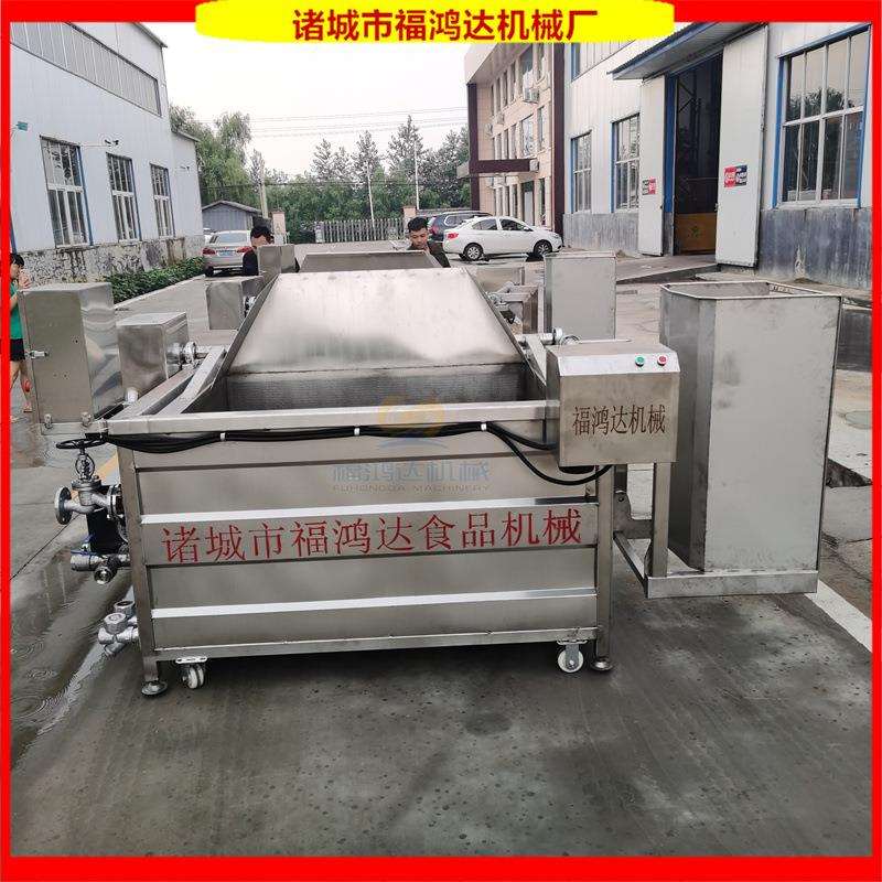 漳州竹笋全自动煮锅 柴油卤煮鸡爪设备 小河虾小龙虾电加热煮锅