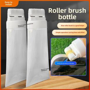 小滚刷瓶200ML胶水油漆乳胶漆墙漆刷滚筒刷胶滚胶小能手小滚刷