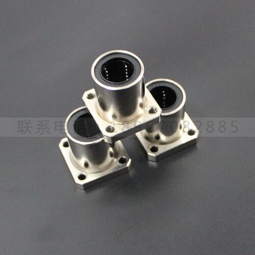 方法兰直线轴承LMK810 12 16 20 25 30 35 4 50 60UU电镀防锈镀锌