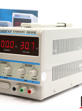 兆信原装正品直流稳压电源10a30v直流可调稳电镀电源kxn-3010d