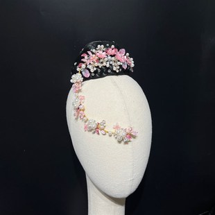 少数民族傣族舞蹈头饰独舞艺考舞台表演发饰支持定制