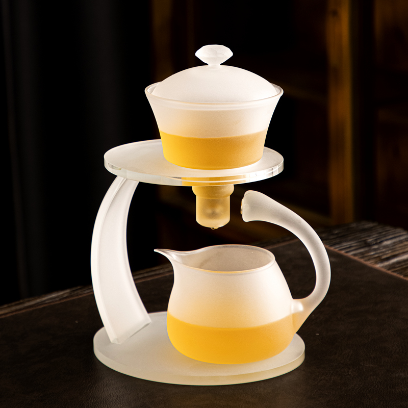 玻璃茶漏茶滤一体公道杯茶叶过滤泡茶神器茶水分离器滤茶器茶具