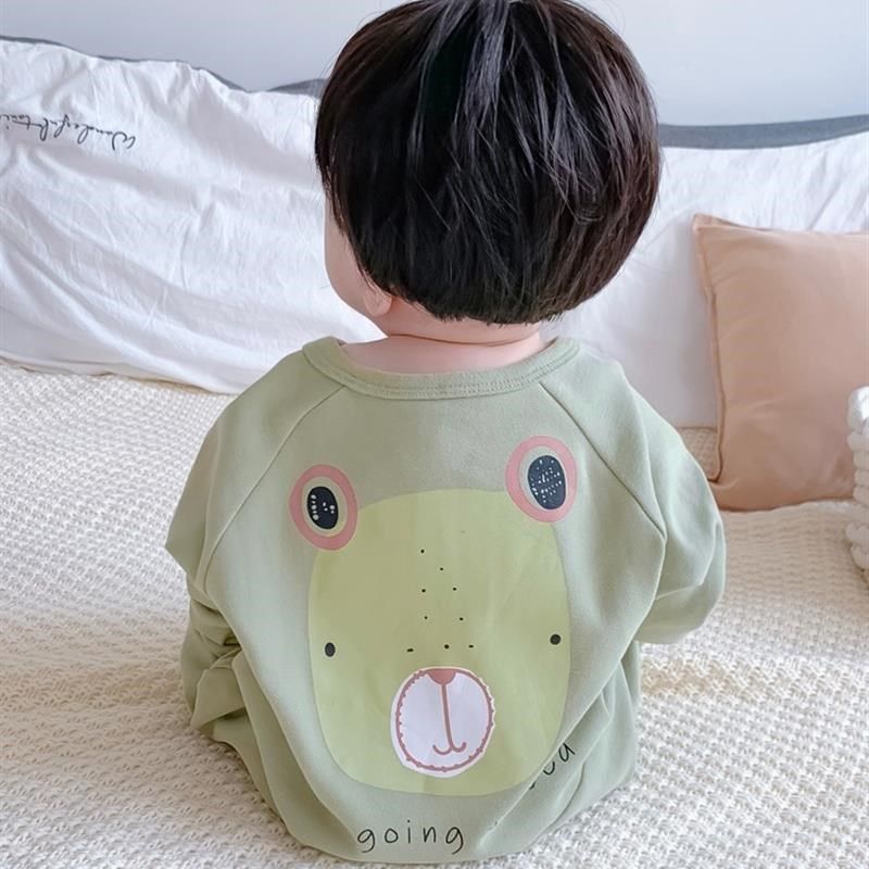 新款连体睡衣春秋季纯棉长袖男童女童爬服婴儿宝宝防着凉睡袋秋款,床上用品,乳胶被,淘宝优惠券,粉丝福利购,淘宝优惠卷