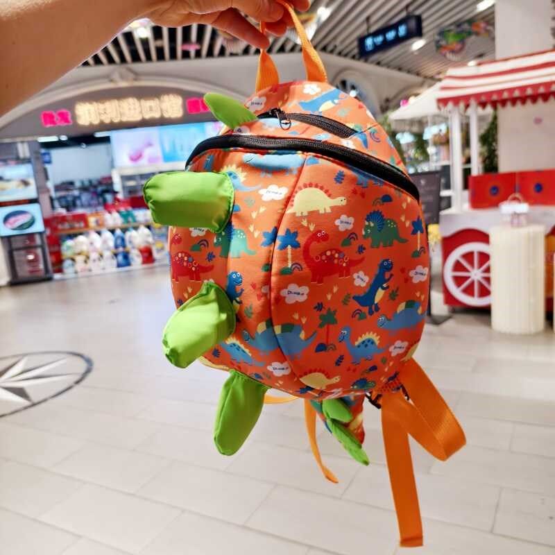 儿童外出小背包幼儿园书包小班恐龙双肩包宝宝出门遛娃包防走失包图片