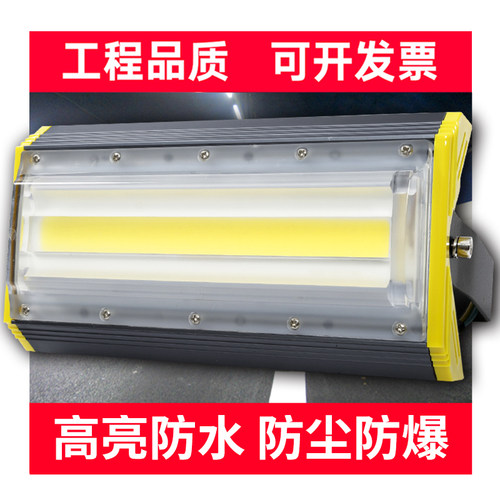 led射灯200w10n0瓦防爆投光灯户外防水超亮110v车间工厂工程照明