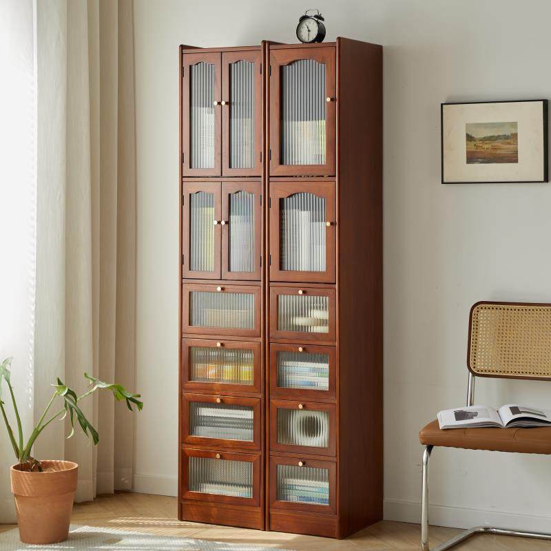 实木夹缝收纳柜子抽屉式厨房置物架家用多层窄书柜客厅靠墙收纳柜,收纳整理,收纳柜,淘宝优惠券,粉丝福利购,淘宝优惠卷