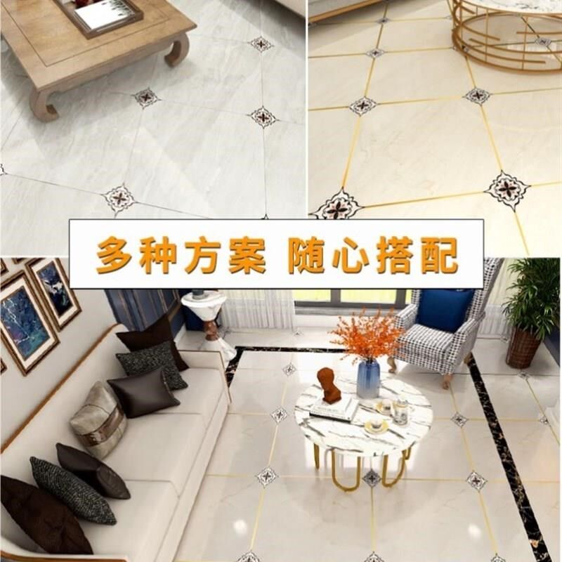 家用防水防霉美缝贴条地板贴纸B瓷砖地砖缝隙遮丑自粘对角贴花