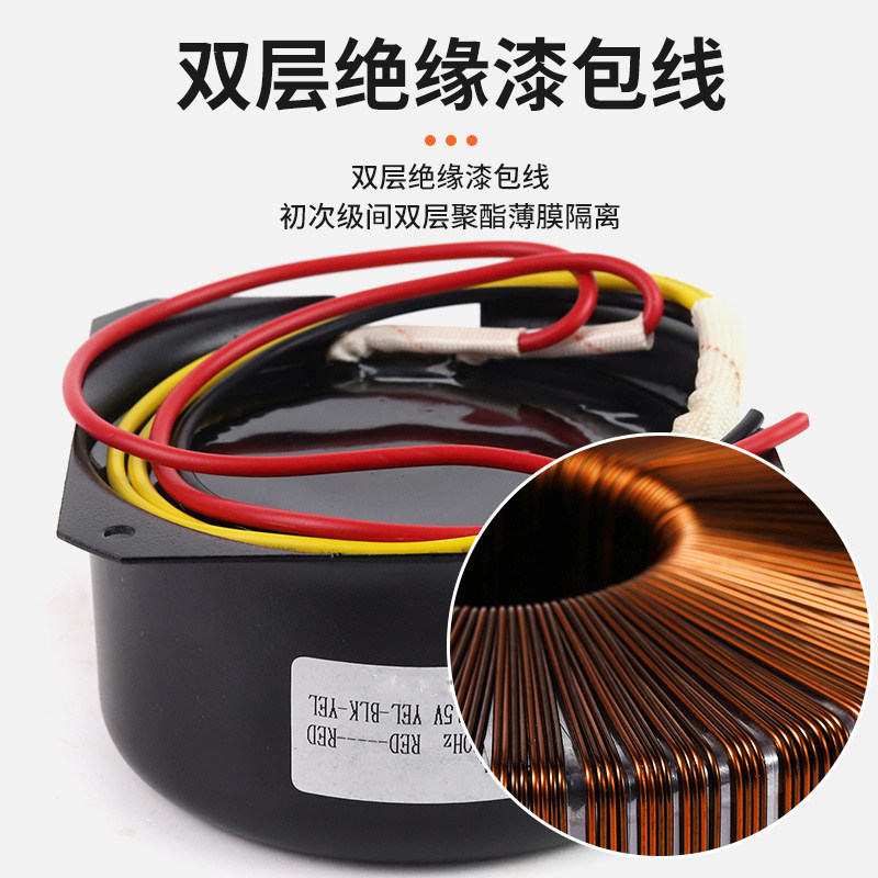 120W双12V15V18V20V22V24V带牛罩灌胶环N氧精品环牛火牛功放AC电