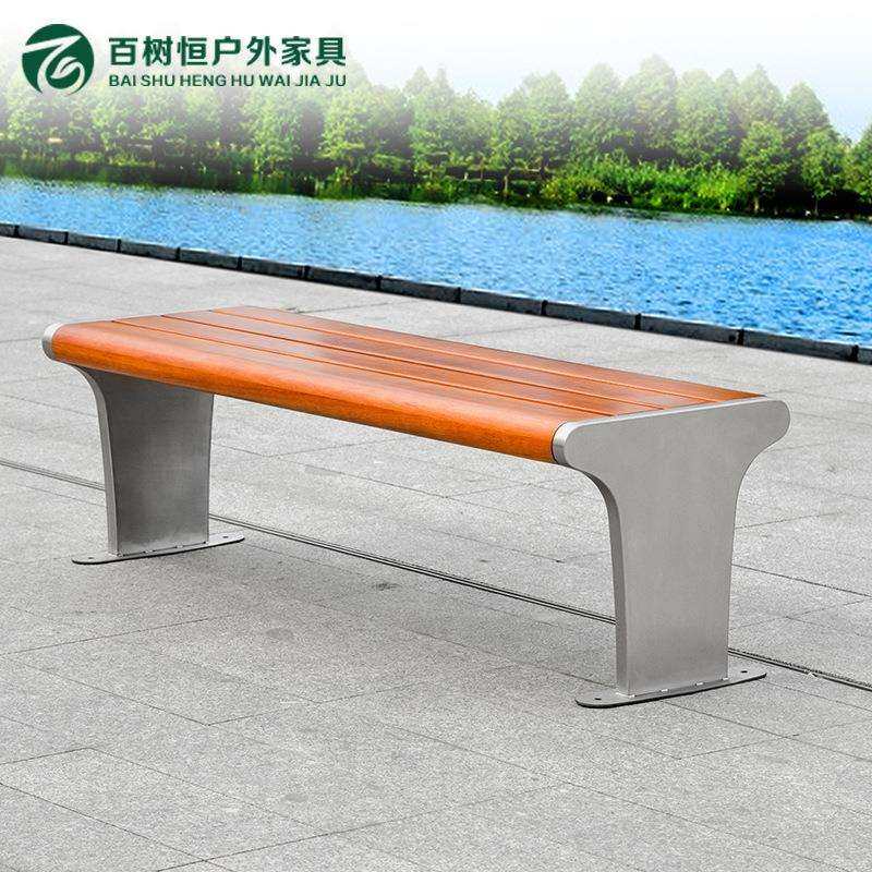 公园椅不锈钢无靠背长椅室外庭院座椅铁艺长凳条凳排椅户外长排,商业/办公家具,等候椅系列,淘宝优惠券,粉丝福利购,淘宝优惠卷