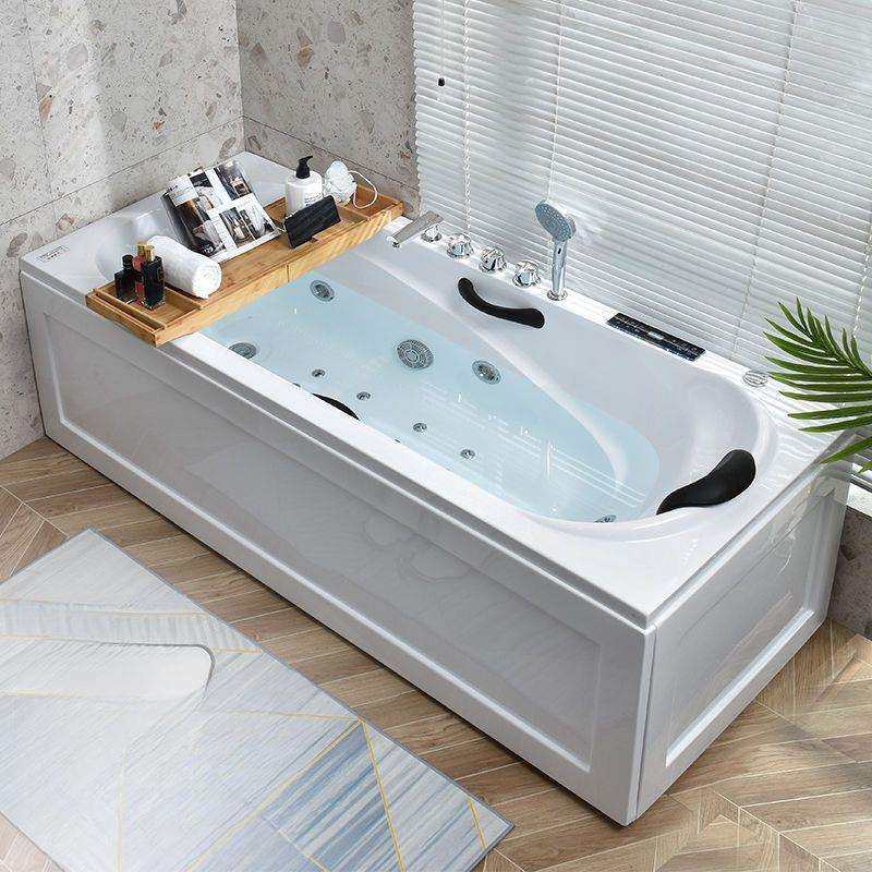 加厚亚克力浴缸小户型成人浴缸冲浪按摩恒温加热浴缸豪华智能浴盆