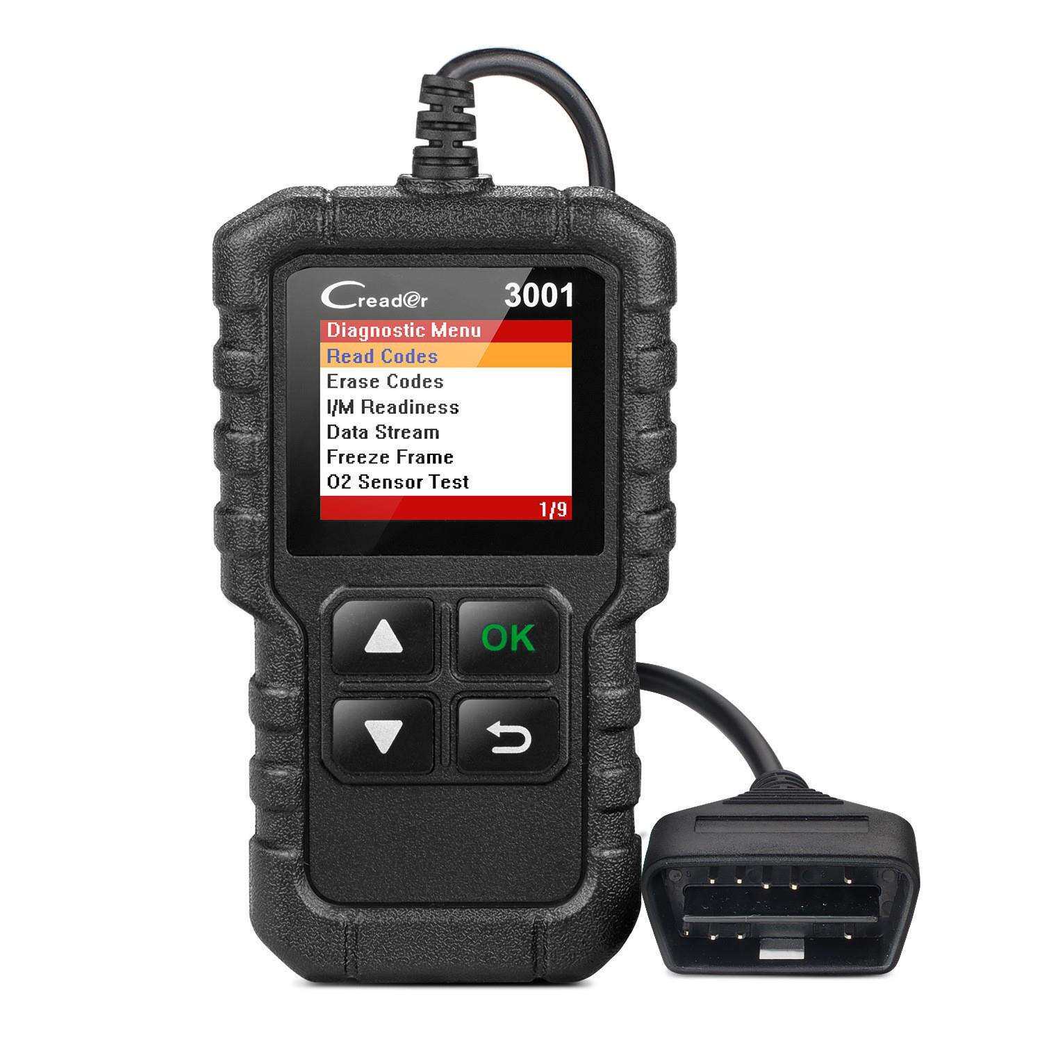 元征LAUNCH X431 Creader /CR3001 OBD II全功能读码卡海外英文版