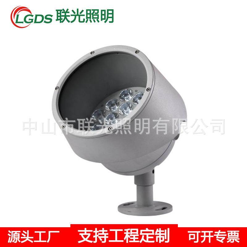 LED照树灯户外防水投射灯48W36W72W花园草坪插地灯园林绿化投光灯