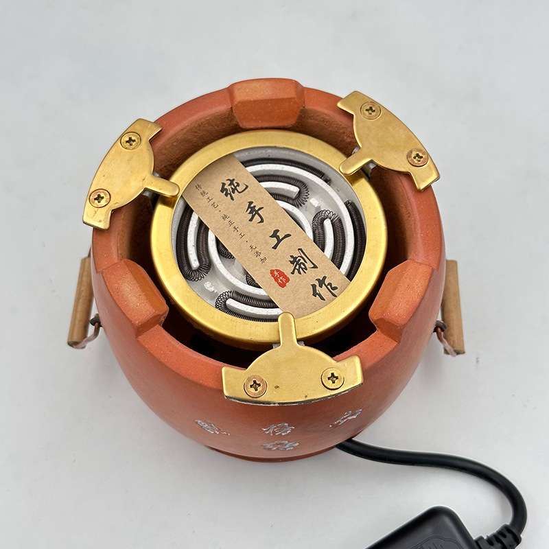 围炉煮茶炉电芯 户外榜炉烧水电炉配件加热管潮州工夫茶具配件