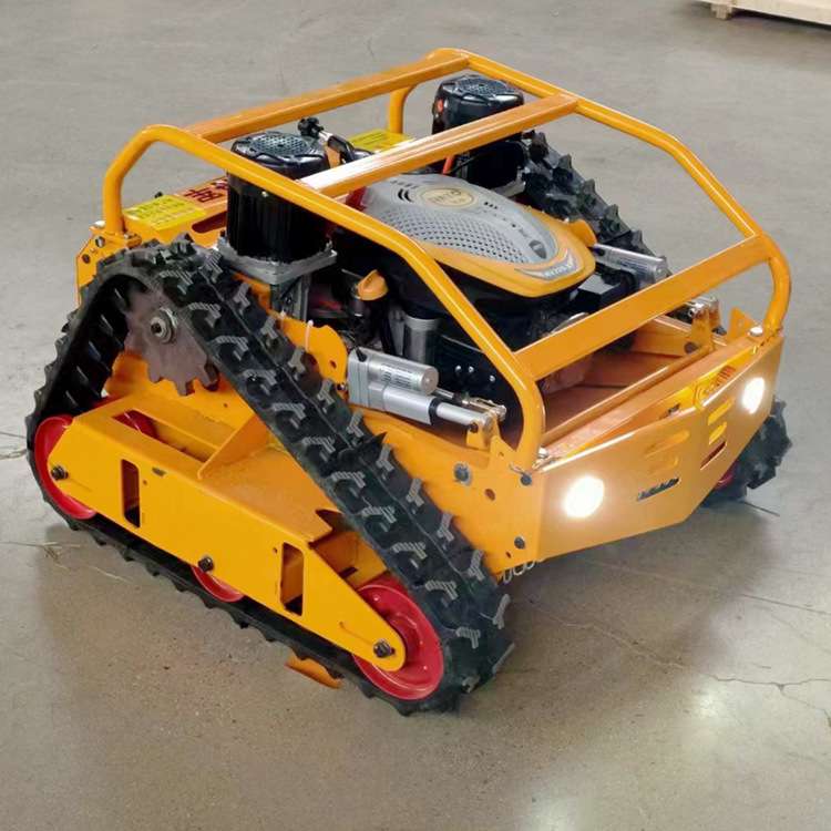 汽油小型遥控杂草灌木修剪机 荒地平原粉草机