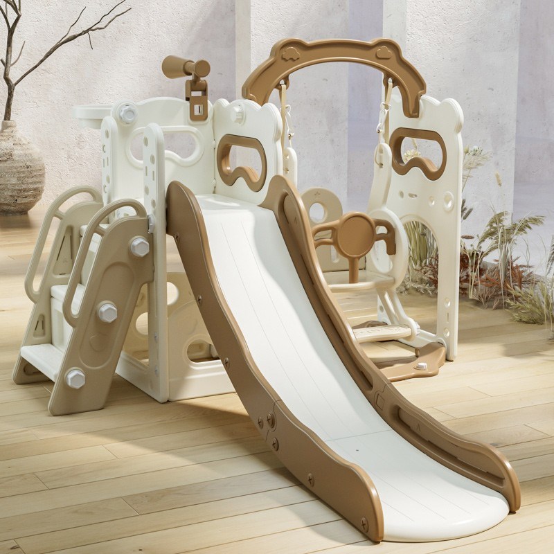 滑梯秋千二合一室内儿童家用小型婴儿秋千组合大型玩具幼儿游乐场