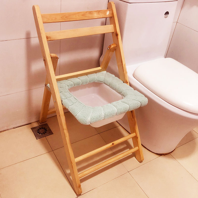 家用实木坐便椅坐便凳移动马桶老人座便器坐厕器加固坐便椅子