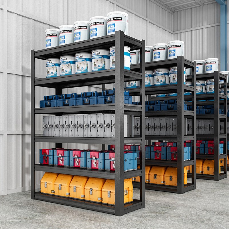 通立柱货架仓库多层储物仓储家用阳台落地置物架超市展示架铁架子