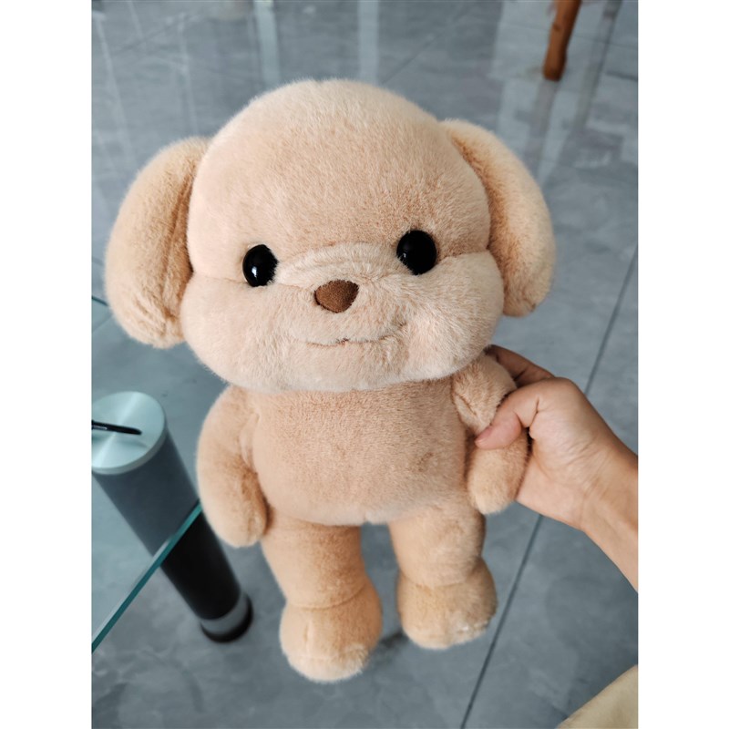 森贝儿毛绒玩具贵宾犬小鼻嘎玩偶可爱公仔家族大狗情人节七夕礼物