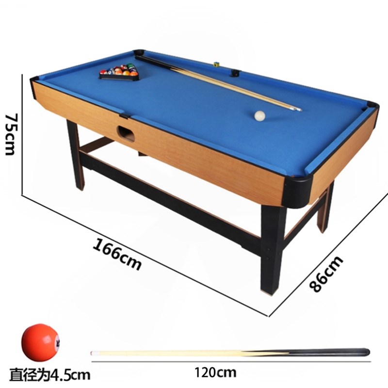 儿童台球桌折叠桌面台球桌家用大号儿童标准美式成人可收纳木制桌