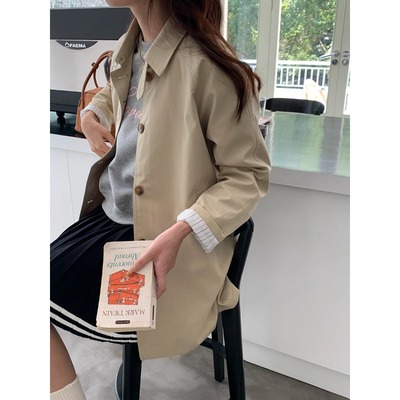 新款thMorning伦敦街拍英伦风翻