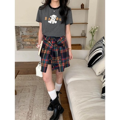 短袖通勤风新款thMorning私服