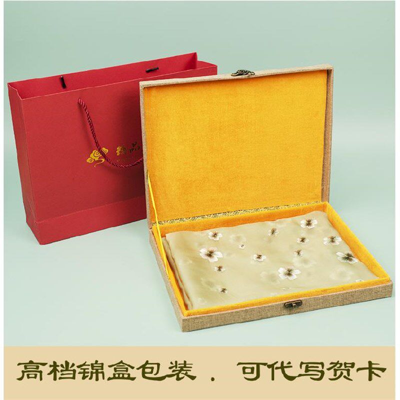 刺绣丝巾女披肩百搭妈妈春秋薄款围巾/丝巾/披肩