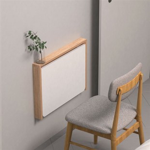 超窄壁挂式多功能可折叠桌板小户型挂墙收纳学习桌可挂墙靠墙餐桌