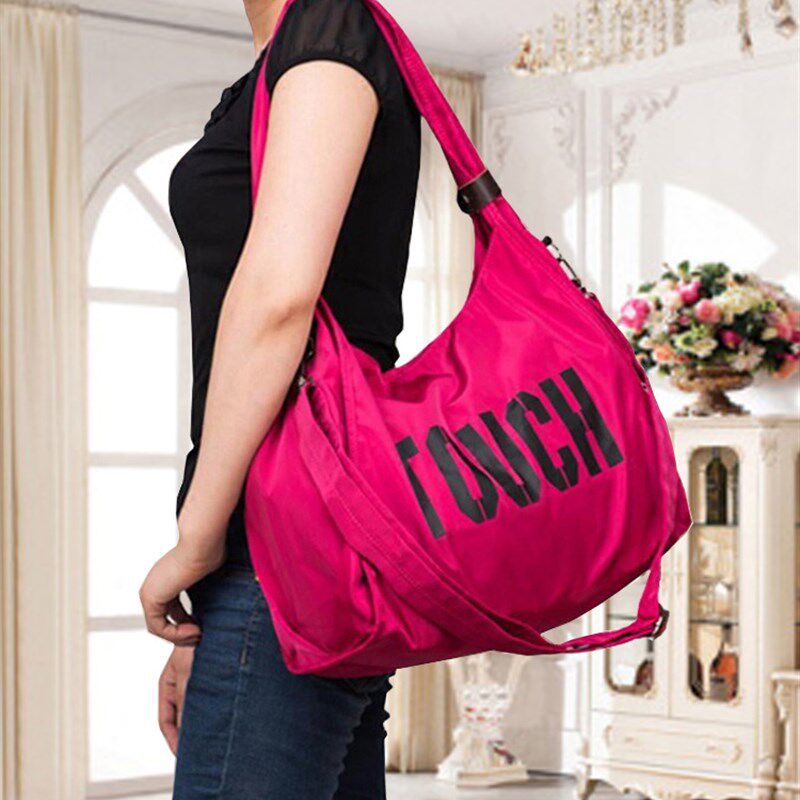 手提大容量2021新款韩版百搭时尚牛津H尼龙防水女士单肩斜挎布包