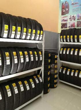 加厚汽车轮胎架4So店轮胎展示架拆装仓储货架多功能可调节置物架