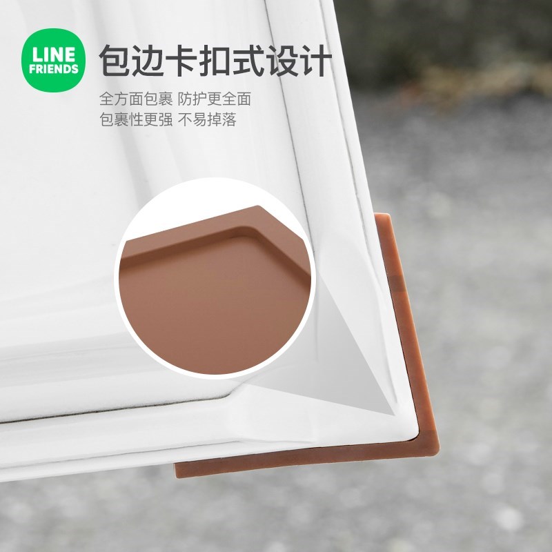 可爱卡通汽车车门防撞贴车贴防撞胶条车用门边保护条X防刮蹭贴神