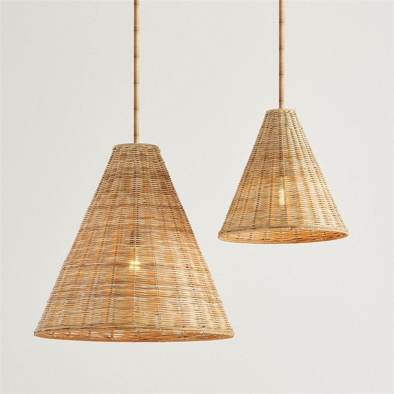 北欧风手工编织茶室禅意民宿餐厅装饰灯罩客厅藤编吊灯LED灯笼,家装灯饰光源,餐厅吊灯,淘宝优惠券,粉丝福利购,淘宝优惠卷