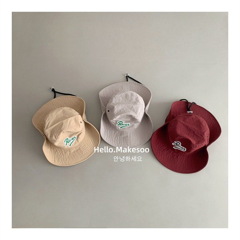 韩系复古儿童露营帽子春夏季薄款速干遮阳防晒帽男女宝宝渔夫帽潮,童装/婴儿装/亲子装,帽子,淘宝优惠券,粉丝福利购,淘宝优惠卷