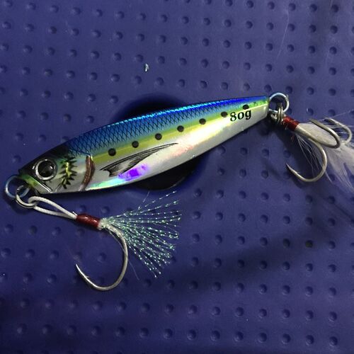 30g-80g加强钩3D打印慢摇铁板饵海钓马鲛鲅鱼马友石斑日系路亚饵