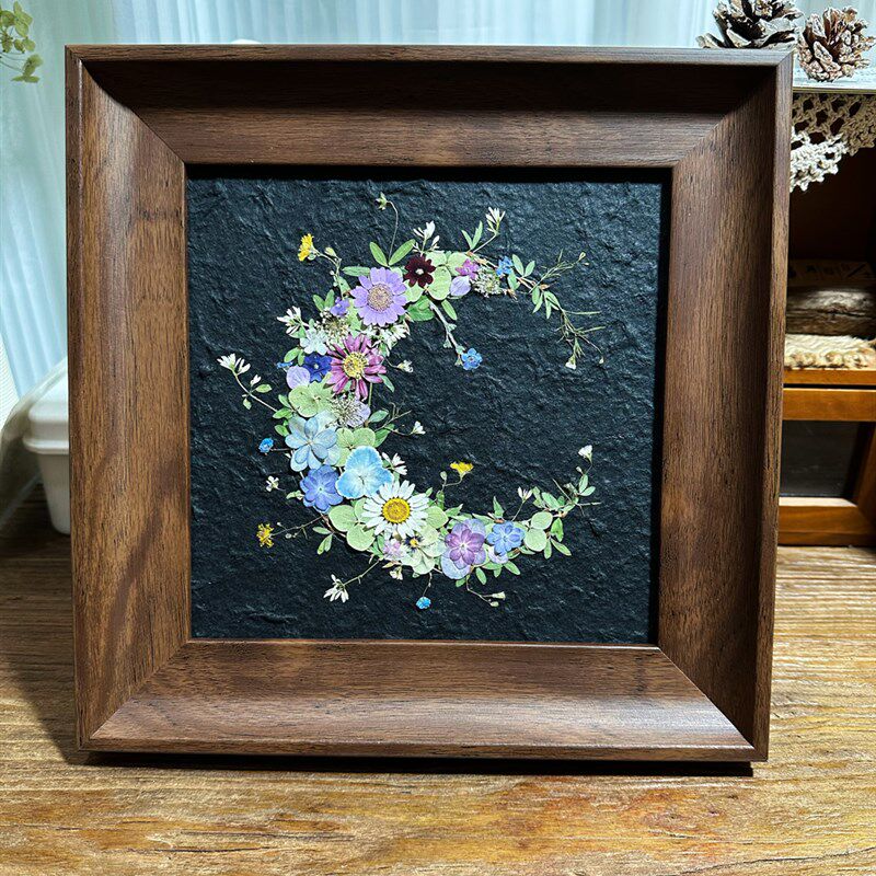 植物相框画材料包27*27厘米押花手工diy干花摆台复古礼物活动团建,家居饰品,标本类装饰画,淘宝优惠券,粉丝福利购,淘宝优惠卷