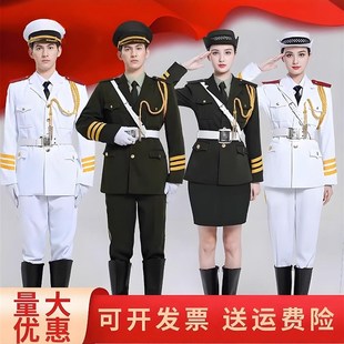 国旗班仪仗队演出服学生升旗仪式护卫队礼服学校军鼓乐队表演服装
