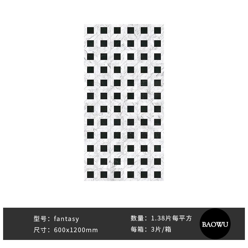 意式大理石瓷砖仿石材拼花砖餐厅别墅墙砖卫生间R民宿连锁酒店地