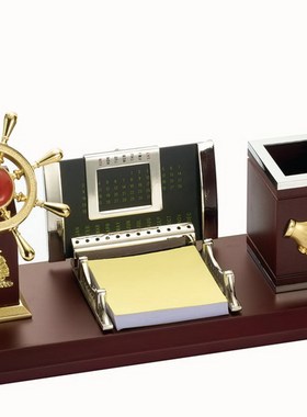 送领导老板办公室桌面笔筒装饰摆件D招财创意书房商务开业实用礼