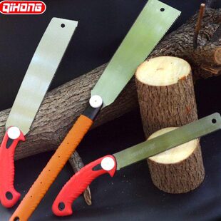 木工三 锯子中耐磨细 割齿 齿塑料手板锯企鸿手工锯切面磨齿树枝