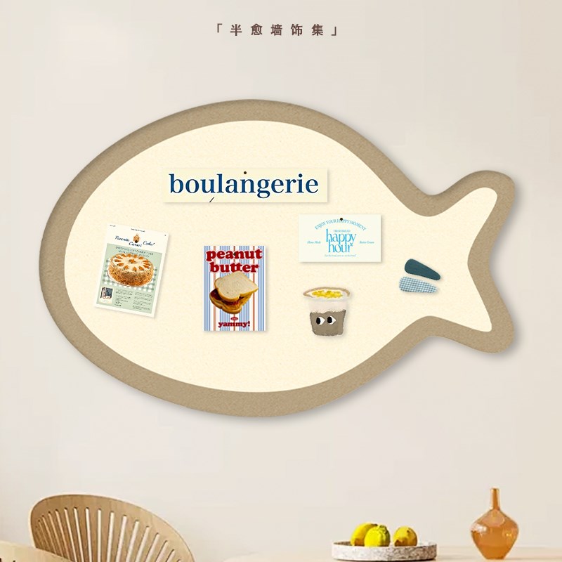 照片墙毛毡板墙面装饰墙贴背景留言板挂墙卧室玄关客厅软木板自粘