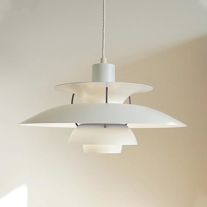 丹麦Louis Poulsen PH5餐厅飞碟吊灯后现代北欧设计师餐桌吧台灯