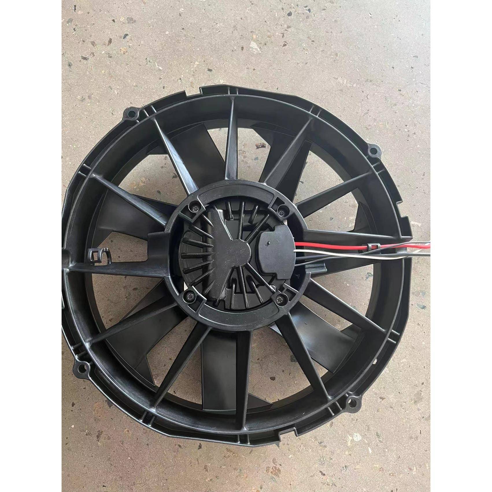 厂家直售大巴无刷风扇无刷风机靠芯片控制 四线六线可供选择